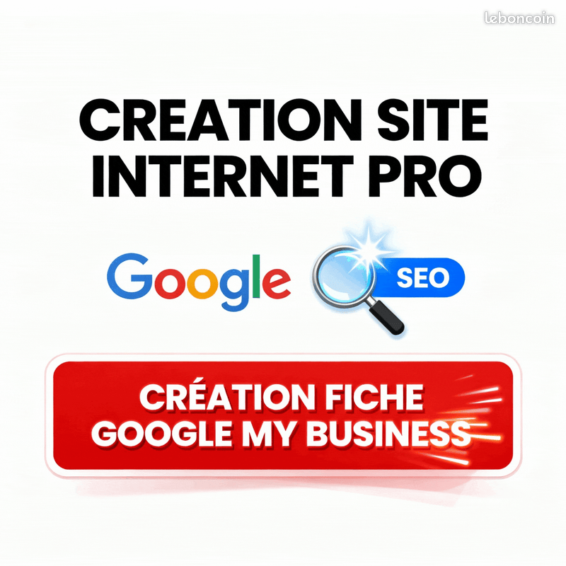 Site Internet Pro Sans Abonnement référencement en 24H (image 1)