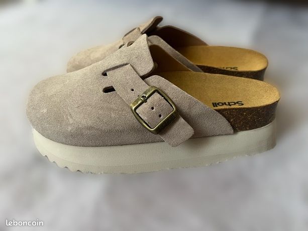 Ballerines (Plats) Dr. Scholl's En Laine Gris Moyen - Taille US 7.5 M (Largeur B) - Neuf Sans Emballage