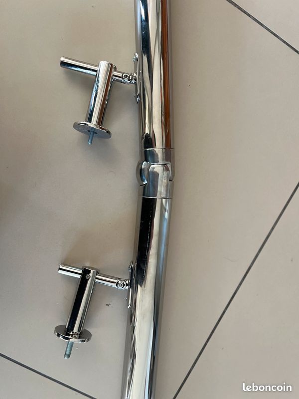 Main courante pour escalier en inox poli (image 5)