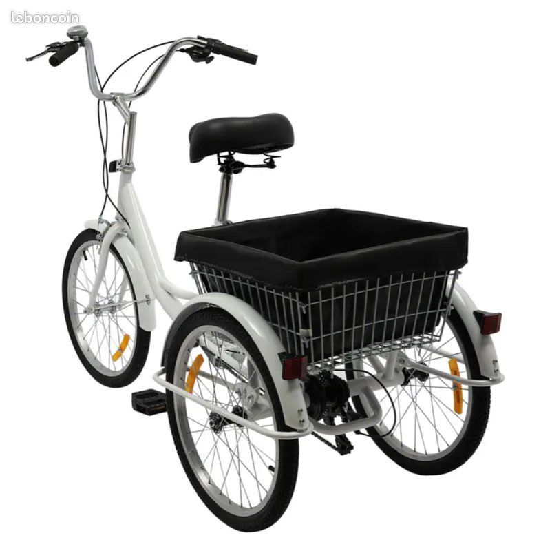 Velo roue avec panier Vélos