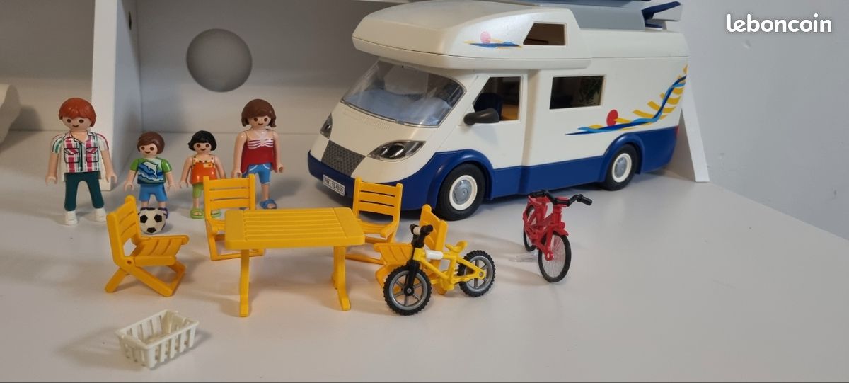 Playmobil Parabole Pliable 4859 - Véhicule De Secours, Occasion - Pièce De Collection