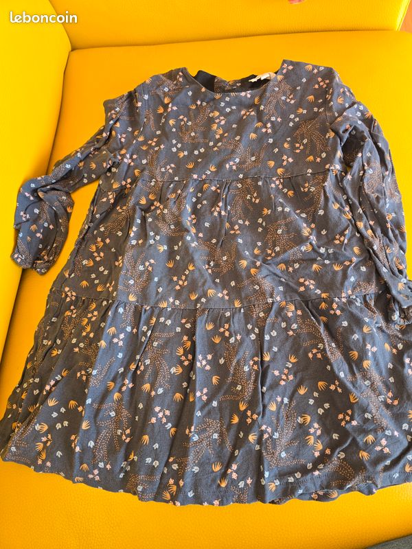 Robe Eden&Victor T6 ans couleurs automnales (image 1)