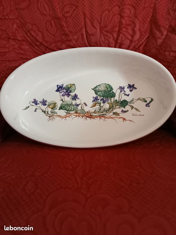1 GRAND PLAT ovale en porcelaine villeroy et Boch modèle vieux luxembourg N 2 EUR 39,00 - FR