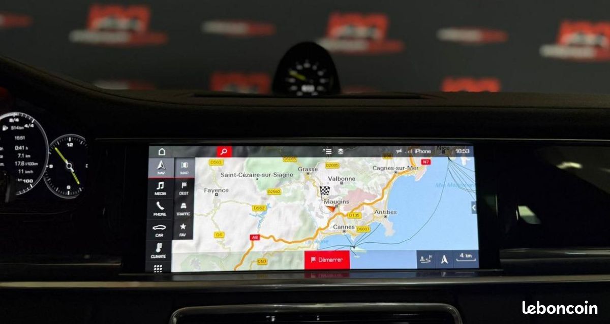 PORSCHE PANAMERA 4 E-Hybrid 2.9i V6 462CH BV PDK 8 - SUREQUIPEE (image 13)