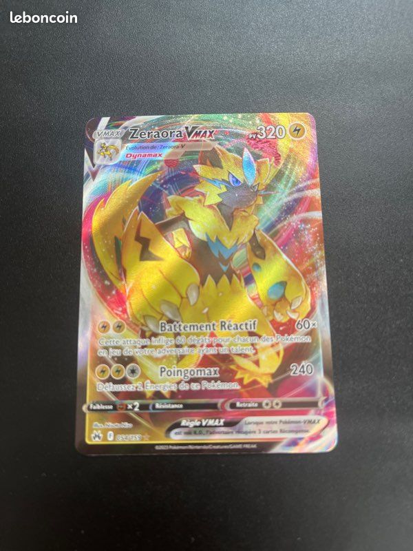 Zeraora Vmax - Zénith suprême. FR (image 1)
