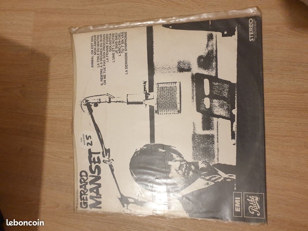 VINYLE 33T Gérard Manset (image 1)