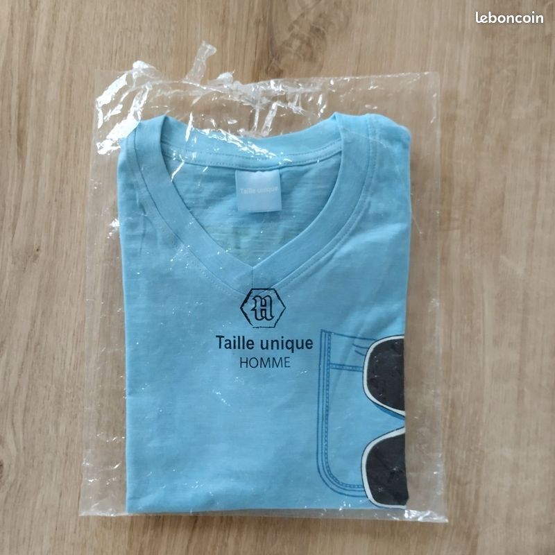 T-shirt Homme Bleu - Taille L - Marque CLOSED (Neuf Avec étiquettes)