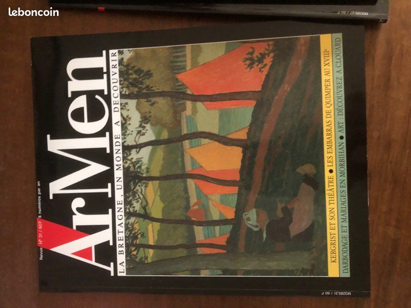 6 numeros ArMen avec leur emboîtage toilé noir (image 6)