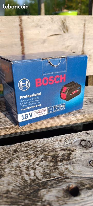 Bosch Professional 18V System batterie ProCORE18V 5.5Ah (18 V, 955 g, dans boîte carton) [Classe énergétique B] (image 2)