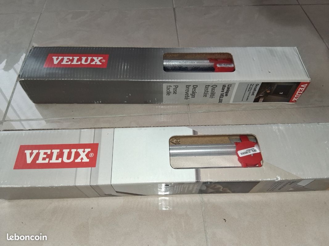2Stores velux occultant pour modèle c2 1xbleue marine et1 xbeige (image 1)