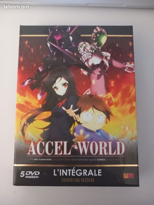 Accel World DVD Anime/Manga édition Gold (image 1)