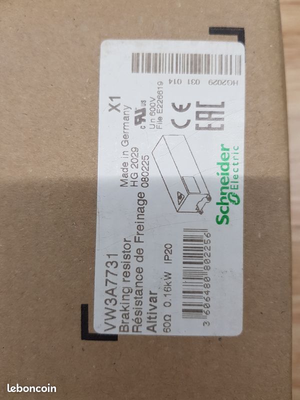 Altivar résistance de freinage VW3A7731 SCHNEIDER ELECTRIC (image 2)