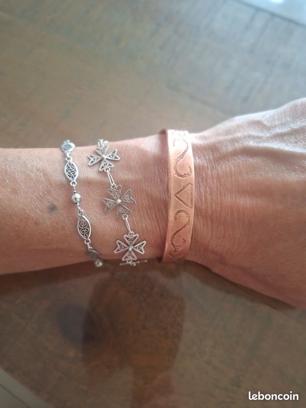 Bracelet cuivre fait main (image 5)