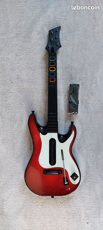 Guitare Sans-Fil Wireless Guitar Hero Band Hero GH5 Xbox 360 (image 1)
