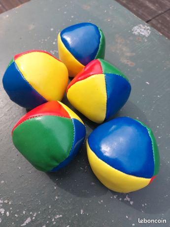 Cascade Pro Thud – Lot De 5 Balles De Jonglage 115 G Fluo Classic Jaune + Sac De Transport