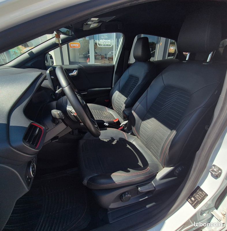 FORD PUMA 1.0 ECOBOOST 125 CH HYBRID MHEV ST-LINE DCT BVA + CAMERA DE RECUL + GARANTIE CONSTRUCTEUr 07/2028 (image 7)