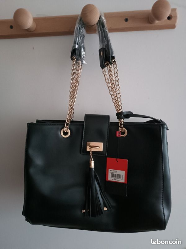 Sac à Main Femme Cuir Pierre Cardin - Bordeaux, Grand Cabas Bandoulière Détachable