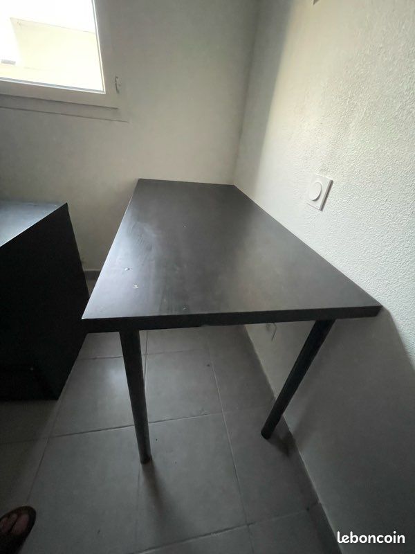 Bureau noir ikea (image 3)