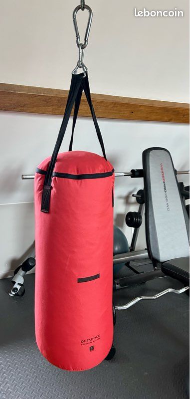 Mini Sac De Frappe Enfant Rusher Rouge, Boxe, Occasion