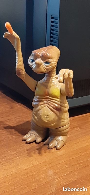 FIGURINE E.T. L'EXTRA TERRESTRE 6cm Steven Spielberg 1982 Bonux EUR 14