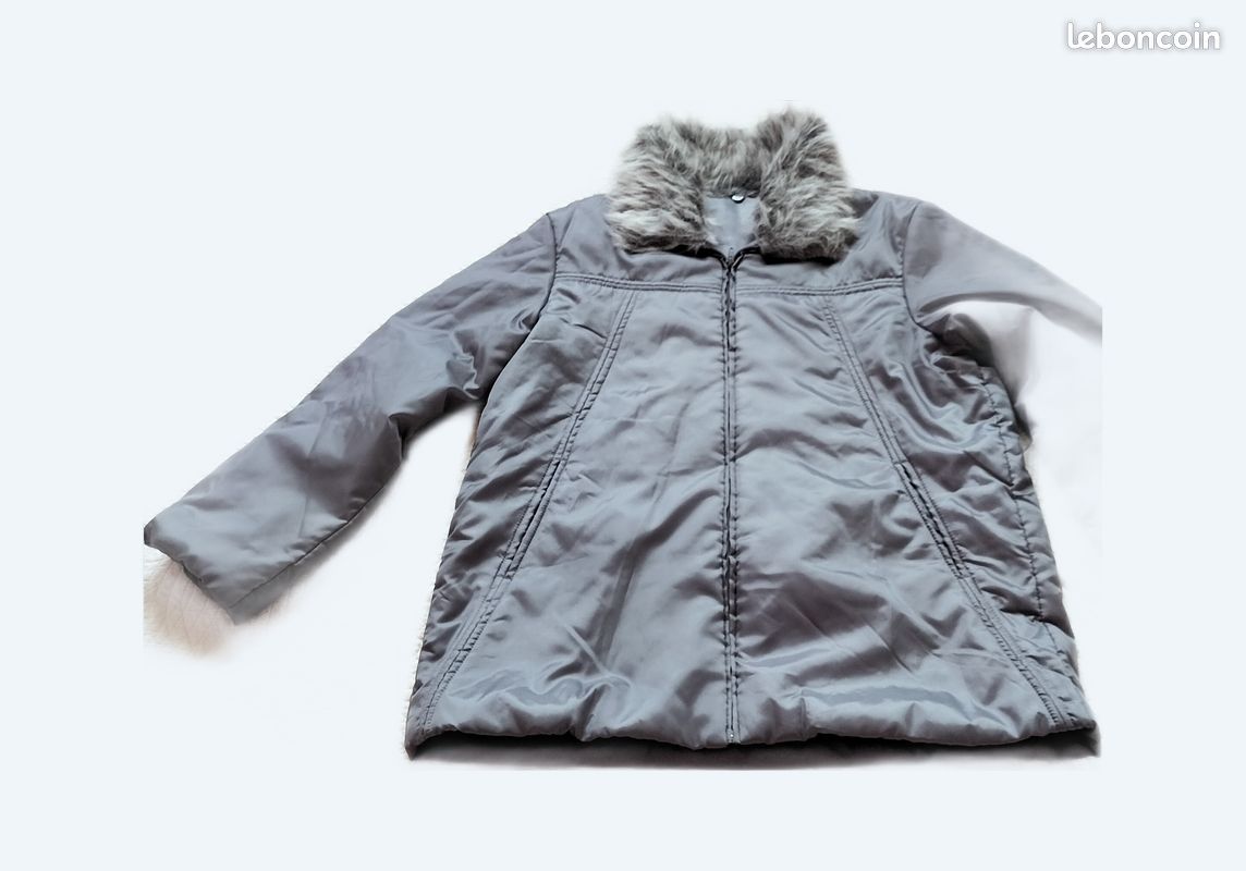 Parka F. Gris t.42/44 (image 1)