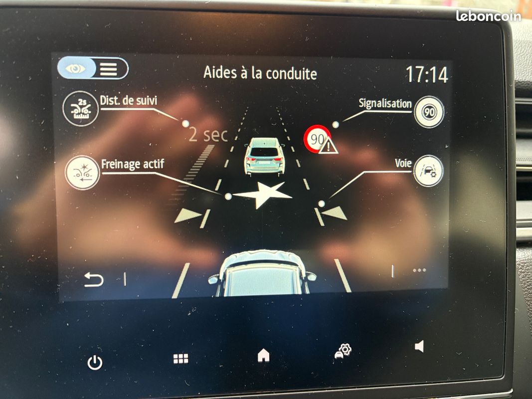 RENAULT CAPTUR TCe 90 Equilibre carplay lecture panneaux Tva garantie 12 mois (image 12)