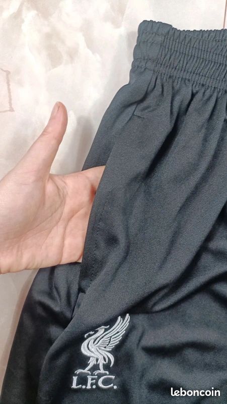 Pantalon de Survêtement Training Nike Liverpool FC Logo Brodé Y2K Noir - Homme Taille M (image 10)