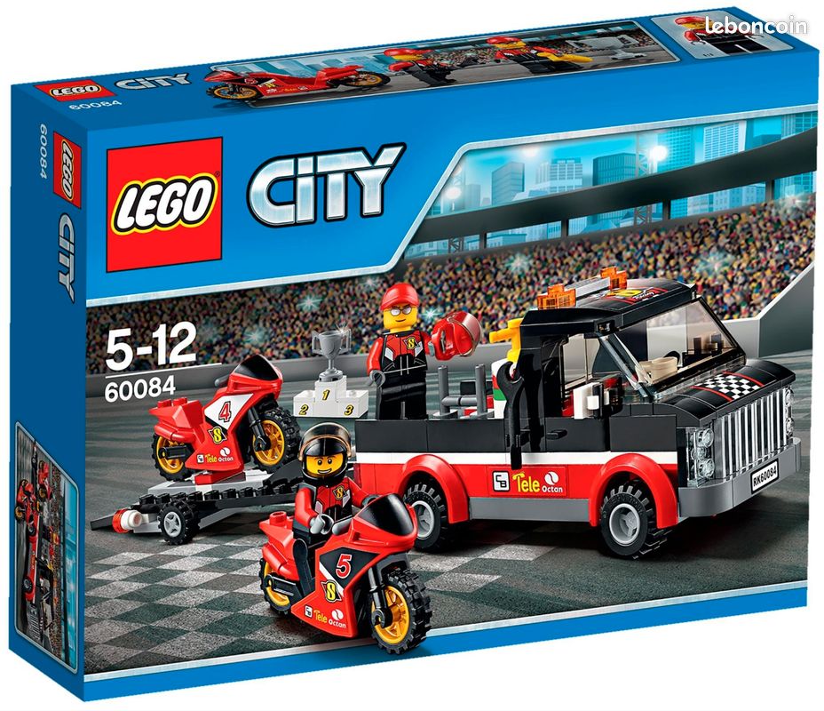 Lego City 60084 - Le transport des motos de course - neuf en boite scellée (image 1)