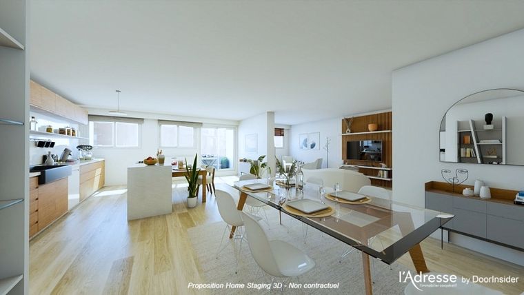 Appartement 5 pièce(s) 112 m²à vendre Paris-15e-arrondissement