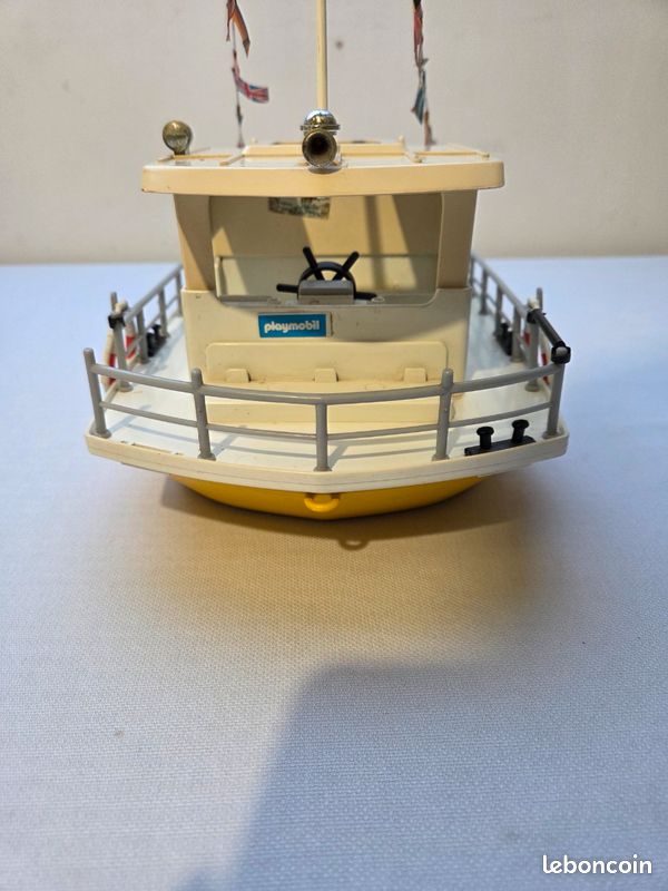 Playmobil Bateau De Plaisance Set 3540 – Années 80 – Incomplet