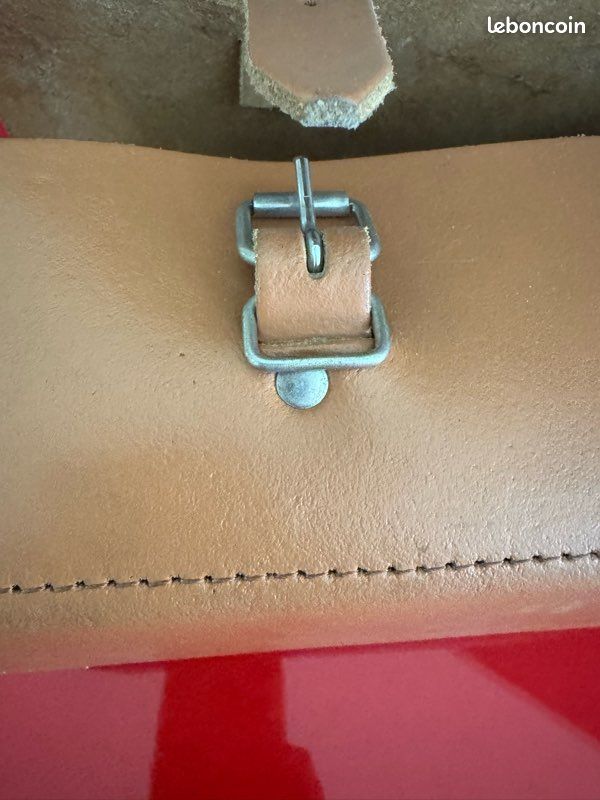 Sacoche cuir ,fournitures bureau (image 2)
