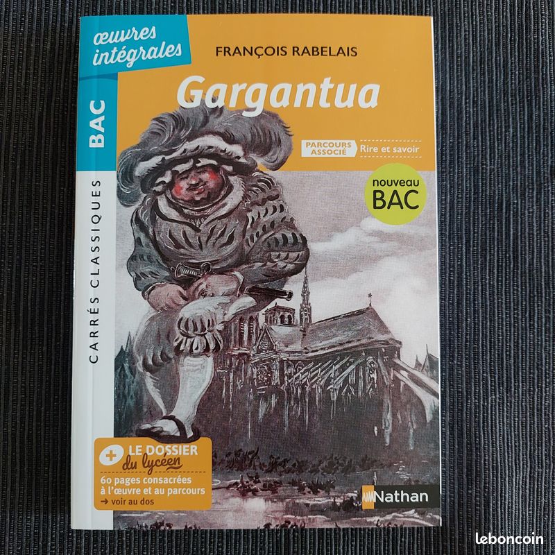Gargantua de François Rabelais - DANAYEL (image 1)