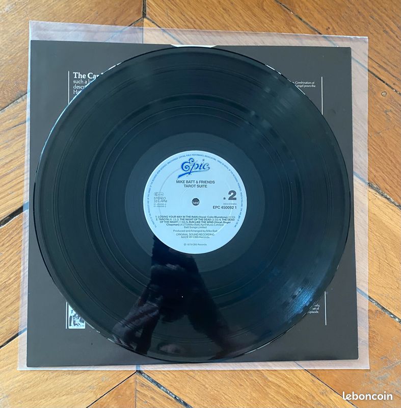 Vinyle - Mike Batt and Friends - Tarot Suite - EPC 450092 1 (image 8)
