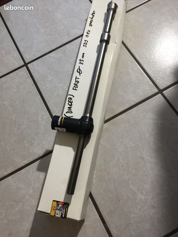 Foret aspiration speeduster 646 SDS MAX DIAGER diamètre 35 mm longueur 610 mm (image 9)
