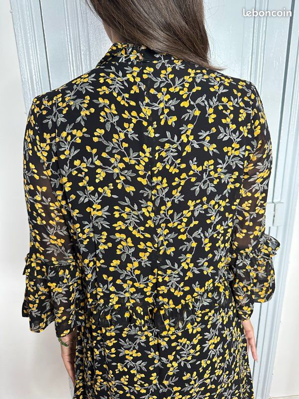 Robe fleurie Ganni (image 9)