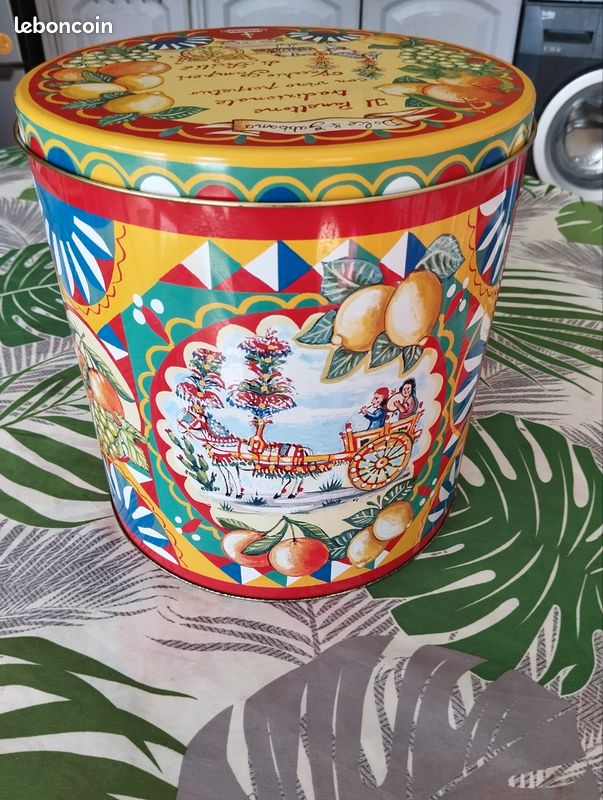 Boite DOLCE GABBANA métallique (image 7)