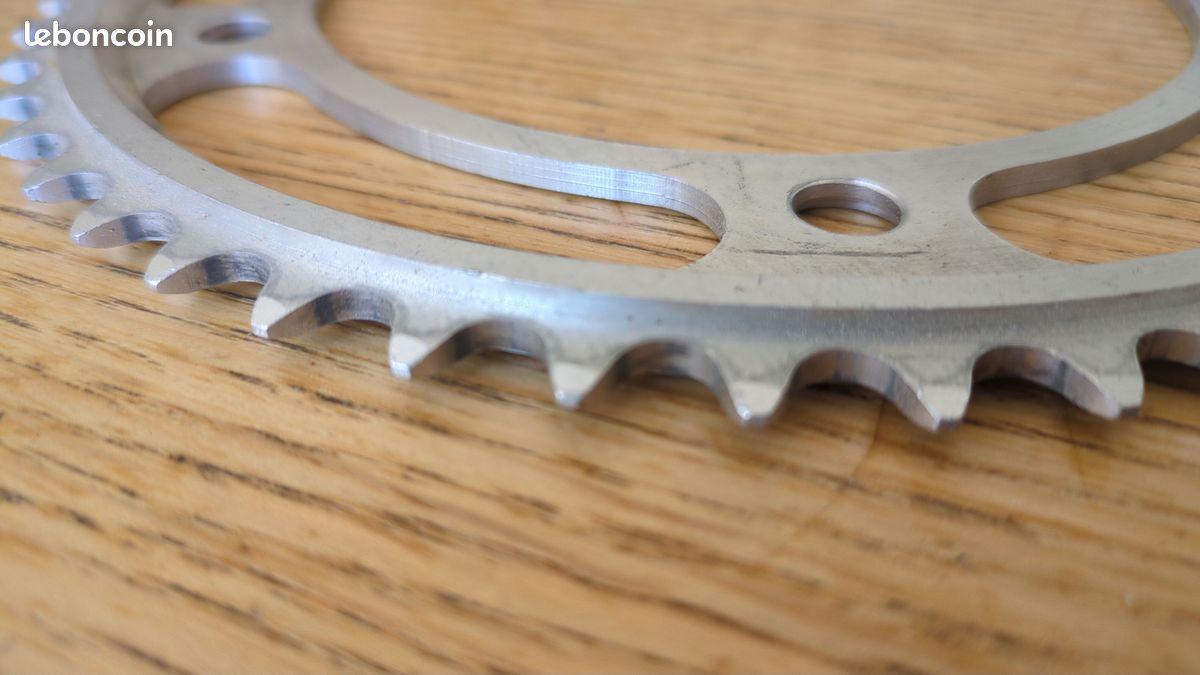 Plateau Vintage Campagnolo Record Pista - 52 Dents - 151 BCD - Filetage 1/8 - NOS (Jamais Monté)