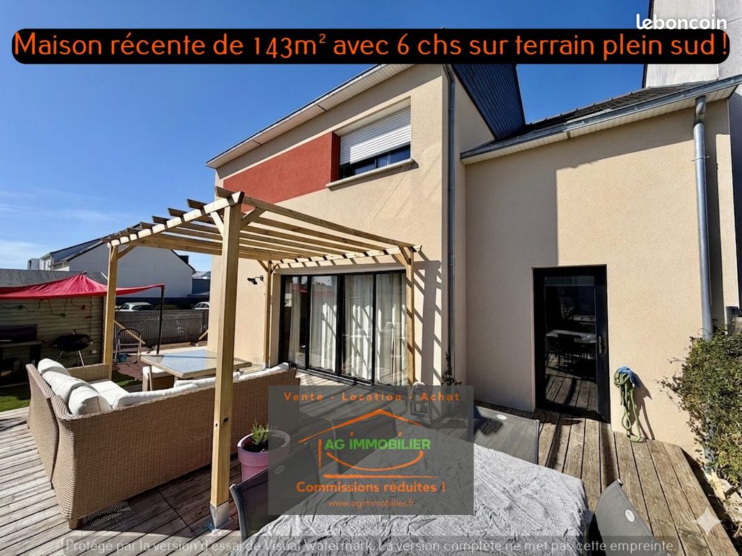 Maison 8 pièces 143 m² · à Montgermont · 143 m² · 424 350 €