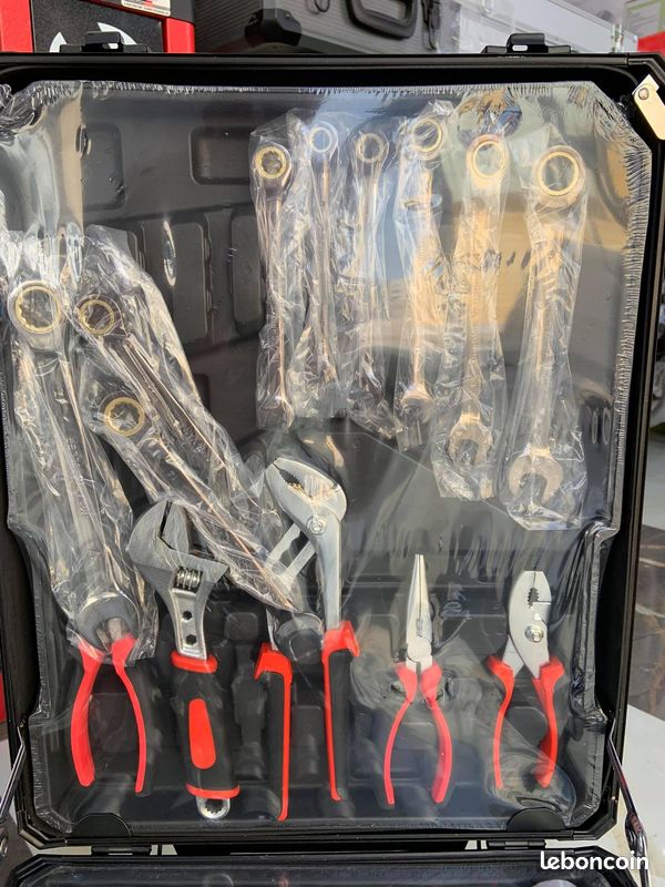 Caisse à outils, 326 pièces, Valise sur roulettes (image 2)