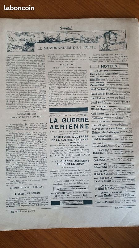 Revue En route - La basilique de Rocamadour - oct 1916 (image 2)