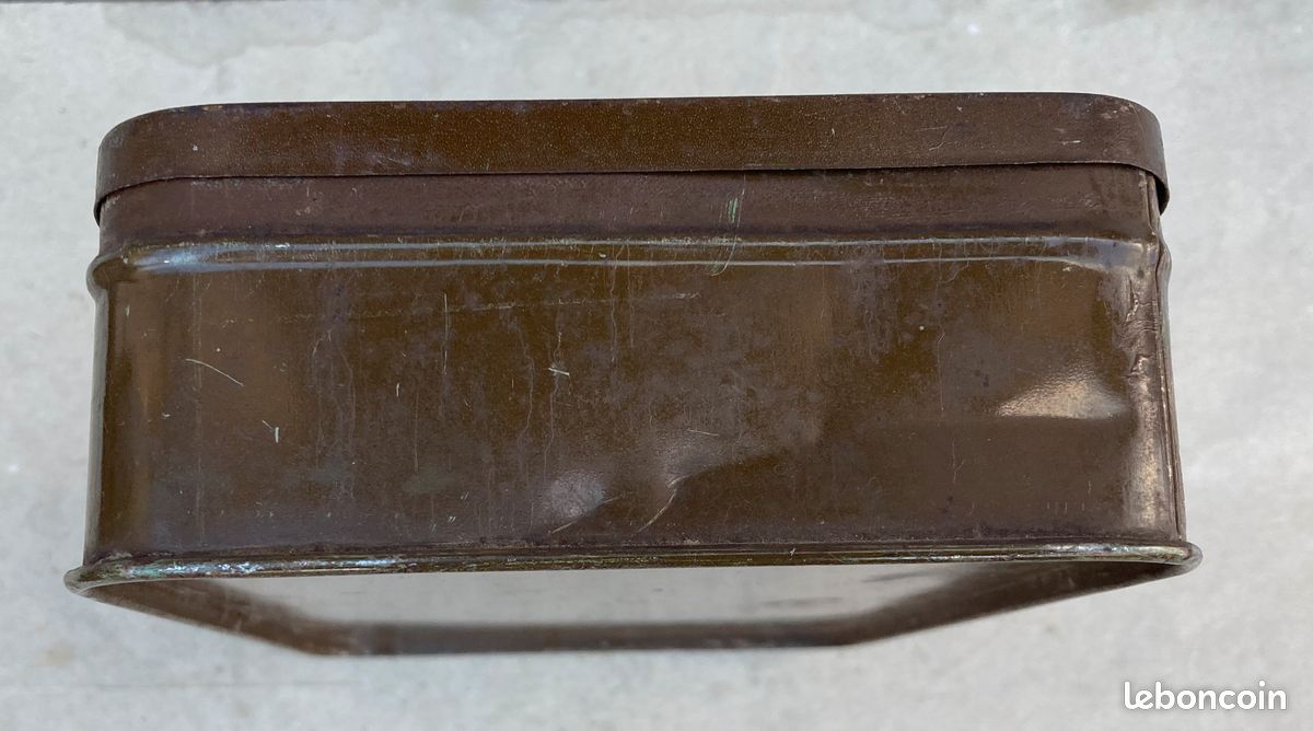 Anglais Normandie D Day 1944 Boite ration réglementaire datée 2/44 (image 7)