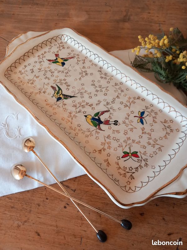 Plat à cake Longwy oiseaux (image 18)