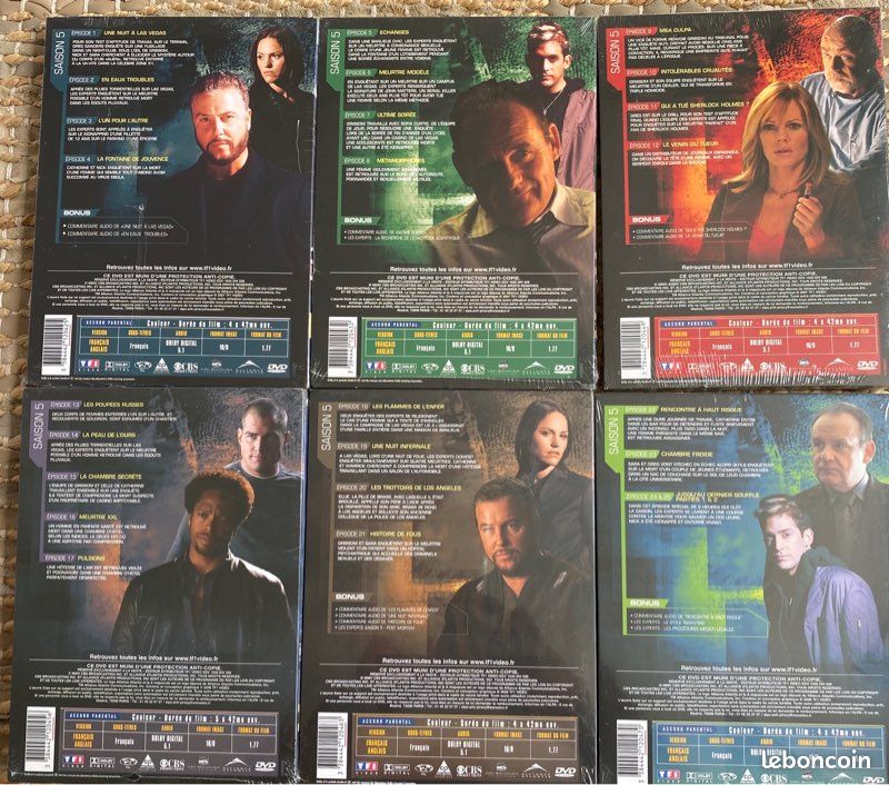 Lot de 6 DVD Saison 5 :Les Expetrs (image 2)