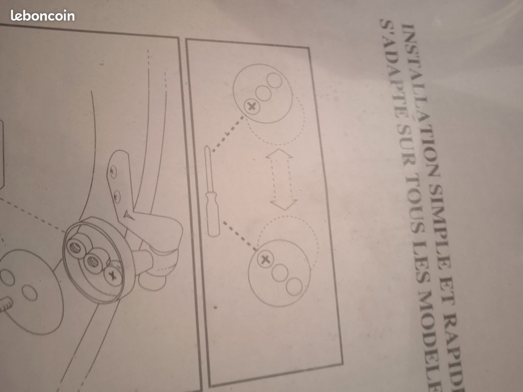 LUNETTE DE WC ET ACCESSOIRES C'est Neuf EN Pin Abattant Dérouleur BrosseRécipient (image 4)
