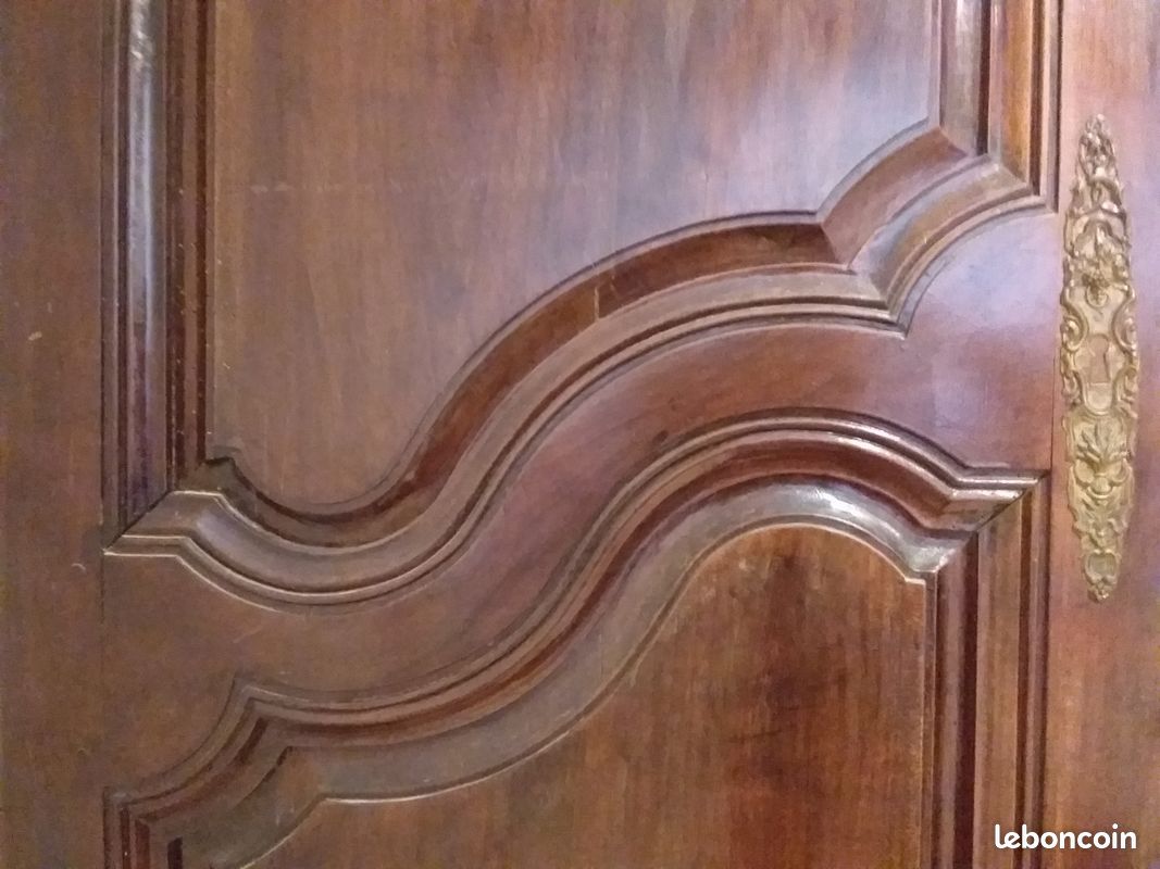 Ancienne porte d’armoire style Louis XV (image 3)