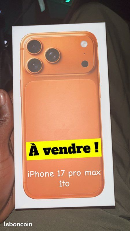 IPhone 17 pro max 1to (image 1)