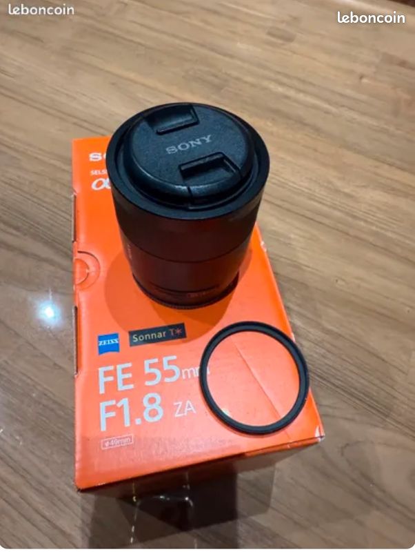 Objectif Sony Zeiss 55 f1:8 (image 1)