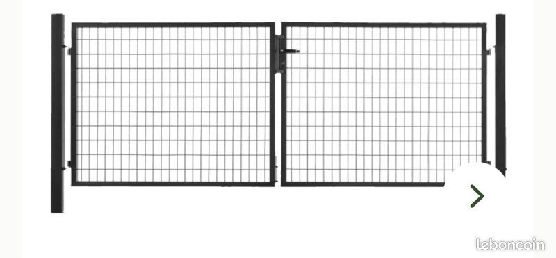 Portail 3,5m grillagé (image 2)