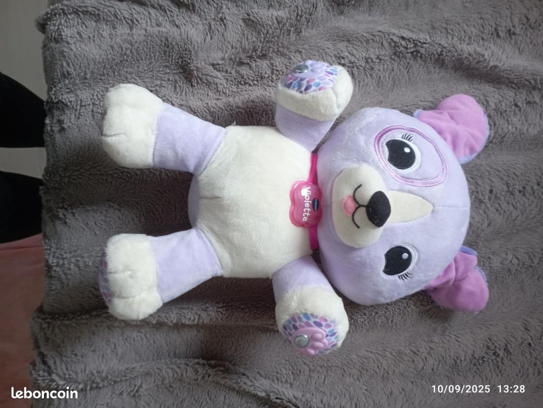 Chien VTech violet – jouet d'éveil interactif 🐶💜 Jeux Jouets