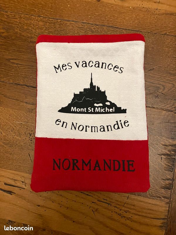 Pochette livre tissu (image 1)